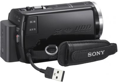 Видеокамера Sony HDR-XR260VE - вид сбоку