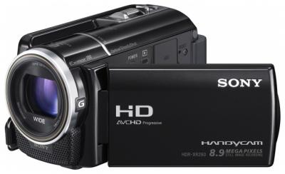 Видеокамера Sony HDR-XR260VE - в работе