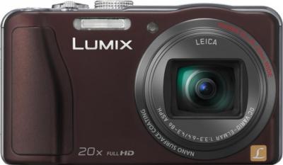 Компактный фотоаппарат Panasonic Lumix DMC-TZ30 Brown - вид спереди