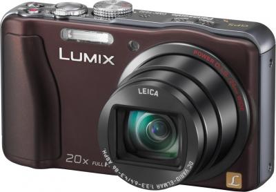 Компактный фотоаппарат Panasonic Lumix DMC-TZ30 Brown - общий вид