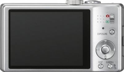 Компактный фотоаппарат Panasonic Lumix DMC-TZ25EE-S - вид сзади