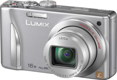 Компактный фотоаппарат Panasonic Lumix DMC-TZ25EE-S - общий вид