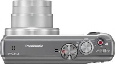 Компактный фотоаппарат Panasonic Lumix DMC-TZ25EE-S - вид сверху