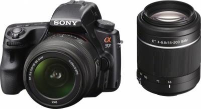 Зеркальный фотоаппарат Sony Alpha SLT-A37Y - общий вид