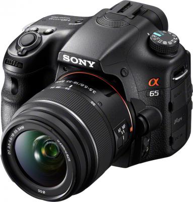 Зеркальный фотоаппарат Sony Alpha SLT-A65K - общий вид
