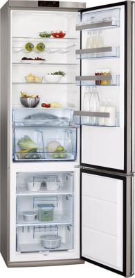 Холодильник с морозильником AEG S74000CSM0 - общий вид