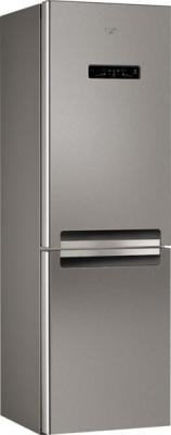 Холодильник с морозильником Whirlpool WBV 3387 NFCIX - вид спереди