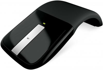 Мышь Microsoft ARC Touch Mouse USB Black (RVF-00004) - общий вид
