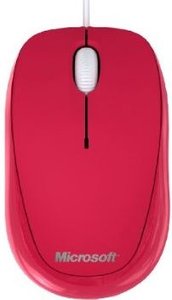 Мышь Microsoft Compact Optical Mouse 500 Pomegranate Red (U81-00062) - общий вид