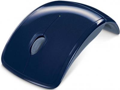 Мышь Microsoft ARC Mouse Blue (ZJA-00038) - общий вид