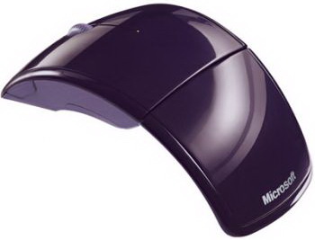 Мышь Microsoft ARC Mouse Purple (ZJA-00039) - общий вид