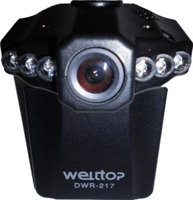 Автомобильный видеорегистратор Welltop DWR-217 - фронтальный вид