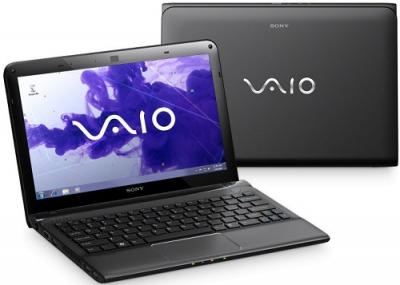 Ноутбук Sony VAIO SVE1111M1RB - Вид с двух сторон