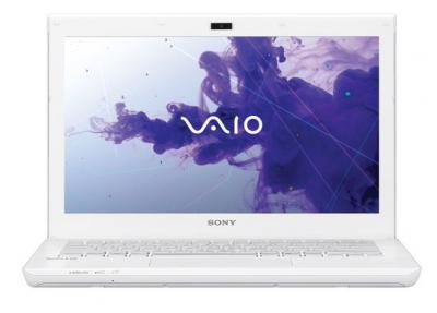 Ноутбук Sony VAIO SV-S1311E3R/W - спереди