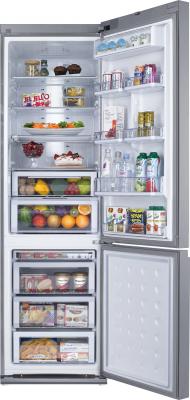 Холодильник с морозильником Samsung RL52TEBSL1 - общий вид