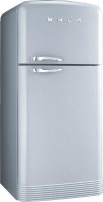 Холодильник с морозильником Smeg FAB40X - вид спереди