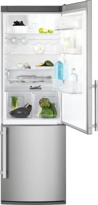 Холодильник с морозильником Electrolux EN3450AOX - вид спереди