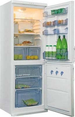 Холодильник с морозильником Candy CCM360SL - общий вид