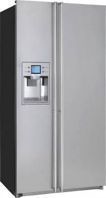 Холодильник с морозильником Smeg FA55XBIL1 - общий вид