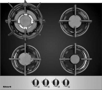 Газовая варочная панель Rihters H6-123 - общий вид