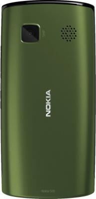 Смартфон Nokia 500 Black-Khaki - задняя панель