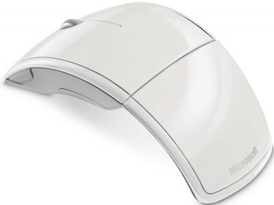 Мышь Microsoft ARC Mouse White (ZJA-00048) - общий вид