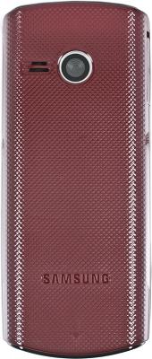 Мобильный телефон Samsung E2232 Red (GT-E2232 WRASER) - вид сзади
