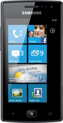 Смартфон Samsung i8350 Omnia W (GT-I8350 HKASER) - спереди