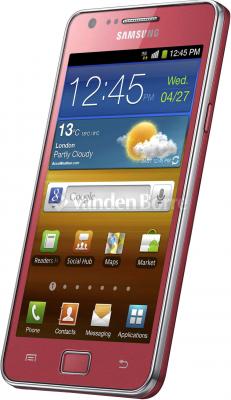 Смартфон Samsung i9100 Galaxy S II Pink (GT-I9100 OIASER) - общий вид
