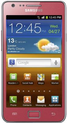 Смартфон Samsung i9100 Galaxy S II Pink (GT-I9100 OIASER) - общий вид