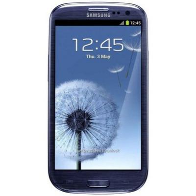 Смартфон Samsung Galaxy S III / I9300 (голубой) - спереди