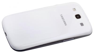 Смартфон Samsung Galaxy S III / I9300 (голубой) - сзади