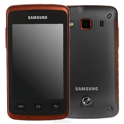 Смартфон Samsung S5690 Galaxy Xcover Black (GT-S5690 KOASER) - два