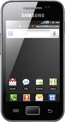 Смартфон Samsung S5830 Galaxy Ace Black Glossy (GT-S5830 OKISER) - общий вид