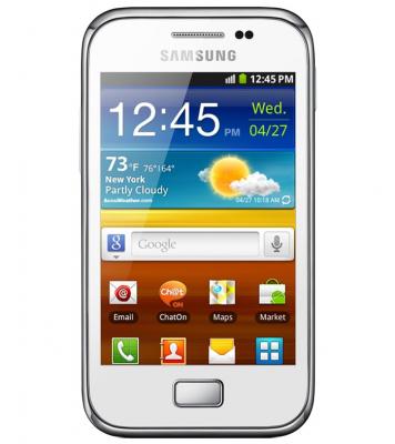Смартфон Samsung S6500 Galaxy Mini 2 White (GT-S6500 RWDSER) - спереди