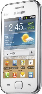 Смартфон Samsung Galaxy Ace Duos / S6802 (белый) - полубоком