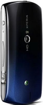 Смартфон Sony Ericsson Xperia neo V (MT11i) Black-Blue - вид сзади