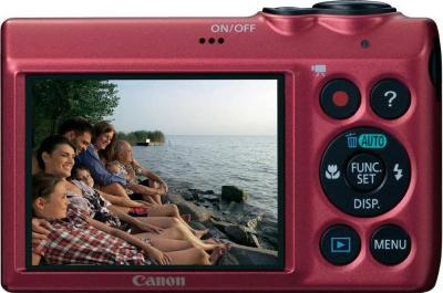 Компактный фотоаппарат Canon PowerShot A810 Red - общий вид