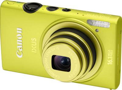 Компактный фотоаппарат Canon IXUS 125 HS Green - общий вид