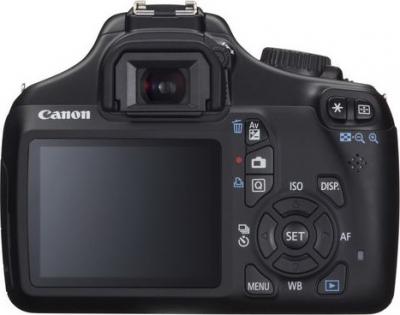 Зеркальный фотоаппарат Canon EOS 1100D Kit 18-55mm IS II Brown - вид сзади