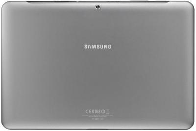 Планшет Samsung Galaxy Tab 2 10.1 32GB 3G Titanium Silver (GT-P5100TSESER) - вид сзади