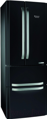 Холодильник с морозильником Hotpoint E4DAAB/C - общий вид