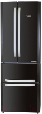 Холодильник с морозильником Hotpoint E4DAAB/C