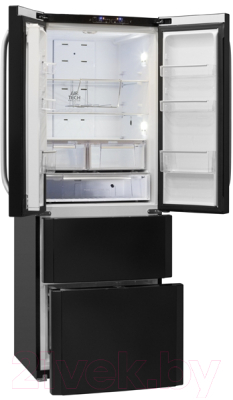 Холодильник с морозильником Hotpoint E4DAAB/C