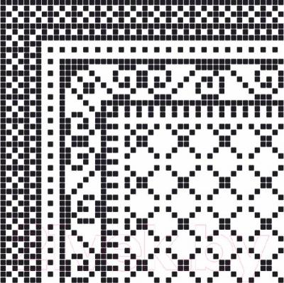 Декоративная плитка Керамин Пиксель 7/1 (400x400)