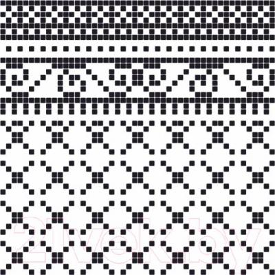 Декоративная плитка Керамин Пиксель 7/2 (400x400)