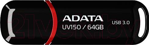 USB flash накопитель A-data DashDrive UV150 64GB (AUV150-64G-RBK)