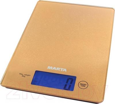 Кухонные весы Marta MT-1633 (золото)