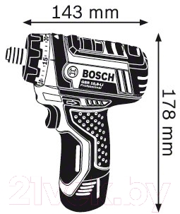 Профессиональная дрель-шуруповерт Bosch GSR 10.8-LI Professional (0.601.992.906)
