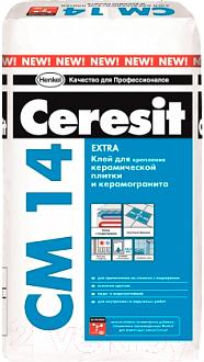 

Клей для плитки Ceresit, CM 14